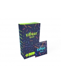 Светящиеся в темноте презервативы Expert Neon - 15 шт. - Expert - купить с доставкой в Ачинске