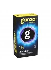 Супертонкие презервативы Ganzo Invisible - 15 шт. - Ganzo - купить с доставкой в Ачинске