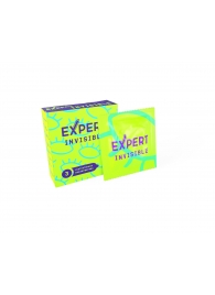 Ультратонкие презервативы Expert Invisible - 3 шт. - Expert - купить с доставкой в Ачинске