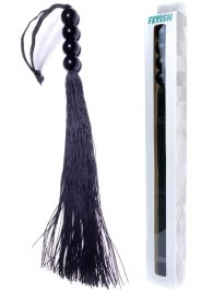 Черная силиконовая плеть - 37 см. - Boys of Toys - купить с доставкой в Ачинске