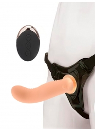 Женский вибрострапон со съемной насадкой и пультом ДУ - Erokay - купить с доставкой в Ачинске