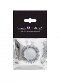 Круглое эрекционное кольцо с «ресничками» - Sextaz - в Ачинске купить с доставкой