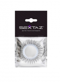 Круглое эрекционное кольцо с длинными «ресничками» - Sextaz - в Ачинске купить с доставкой