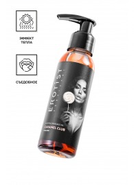 Разогревающее массажное масло Erotist Caramel Club с ароматом пралине - 100 мл. - Erotist Lubricants - купить с доставкой в Ачинске