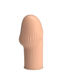 Телесная насадка на пенис Huel - 9 см. - Baile - в Ачинске купить с доставкой