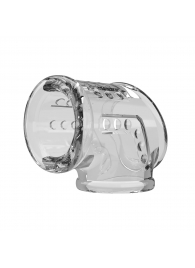 Прозрачная насадка на пенис и мошонку - Baile - в Ачинске купить с доставкой