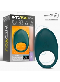Зеленое интерактивное виброкольцо Ringo - Intoyou - в Ачинске купить с доставкой