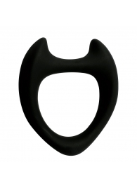 Черное эрекционное кольцо с рожками Wooomy Toro M - Adrien Lastic - в Ачинске купить с доставкой