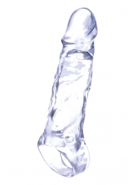 Прозрачная насадка-удлинитель Length Enhancer с подхватом - 16 см. - NMC - в Ачинске купить с доставкой