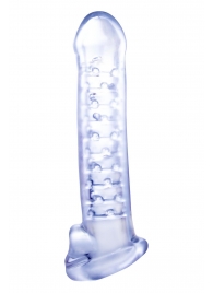 Прозрачная насадка-удлинитель Stretchy Touch - 18 см. - NMC - в Ачинске купить с доставкой