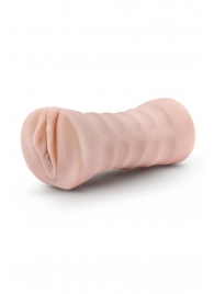 Телесный мастурбатор-вагина Ayumi с вибрацией - Blush Novelties - в Ачинске купить с доставкой