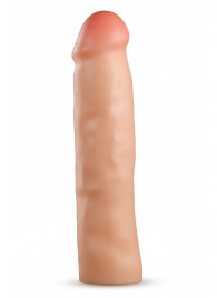 Телесная насадка-удлинитель Vindicate - 21,6 см. - Blush Novelties - в Ачинске купить с доставкой