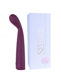 Фиолетовый изогнутый вибратор Selove TouchBend SE100 - 17,5 см. - Selove