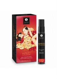 Оральный спрей Waves of Pleasure с ароматом клубники и шампанского - 20 мл. - Shunga - купить с доставкой в Ачинске