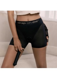 Трусики-шорты для фиксации насадок Strap-on-me Harness Lingerie Halo - size M - Strap-on-me - купить с доставкой в Ачинске