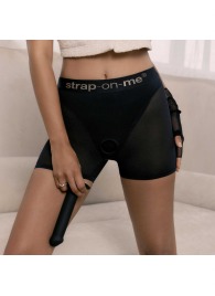 Трусики-шорты для фиксации насадок Strap-on-me Harness Lingerie Halo - size L - Strap-on-me - купить с доставкой в Ачинске