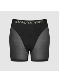 Трусики-шорты для фиксации насадок Strap-on-me Harness Lingerie Halo - size XL - Strap-on-me - купить с доставкой в Ачинске