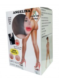 Надувная секс-кукла Angelina 3D - Boys of Toys - в Ачинске купить с доставкой