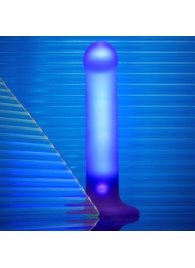 Светящийся фаллоимитатор Strap-on-me Glow-Led Dildo - size M - Strap-on-me