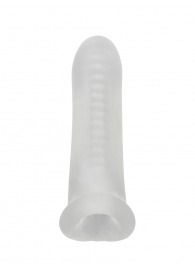 Белый фаллоудлинитель Striker - 13,5 см. - Lola Games - в Ачинске купить с доставкой