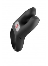 Черное эрекционное виброкольцо Nos - Fun Factory - в Ачинске купить с доставкой