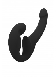 Черный безремневой страпон Share Lite - Fun Factory - купить с доставкой в Ачинске