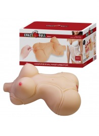 Телесный мастурбатор-торс Diana - Baile - в Ачинске купить с доставкой