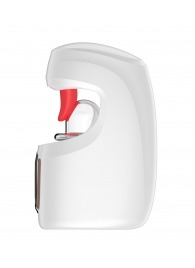 Белый мастурбатор с язычком и возвратно-поступательными движениями - Secwell - в Ачинске купить с доставкой