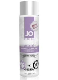 Женский лубрикант на водной основе JO AGAPE LUBRICANT ORIGINAL - 120 мл. - System JO - купить с доставкой в Ачинске