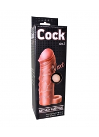 Фаллоудлинитель с кольцом COCK size L - 16,5 см. - LOVETOY (А-Полимер) - в Ачинске купить с доставкой