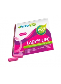 Возбуждающие капсулы Ladys Life - 14 капсул (0,35 гр.) - SuperCaps - купить с доставкой в Ачинске