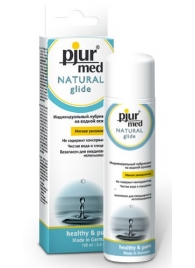 Нейтральный лубрикант на водной основе pjur MED Natural glide - 100 мл. - Pjur - купить с доставкой в Ачинске