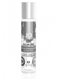 Массажный гель ALL-IN-ONE Massage Oil Sensual нейтральный - 30 мл. - System JO - купить с доставкой в Ачинске