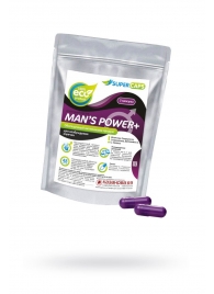 Капсулы для мужчин Man s Power+ с гранулированным семенем - 2 капсулы (0,35 гр.) - SuperCaps - купить с доставкой в Ачинске