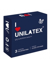 Ультрапрочные презервативы Unilatex Extra Strong - 3 шт. - Unilatex - купить с доставкой в Ачинске