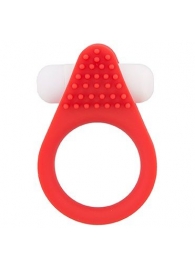 Красное эрекционное кольцо LIT-UP SILICONE STIMU RING 1 RED - Dream Toys - в Ачинске купить с доставкой