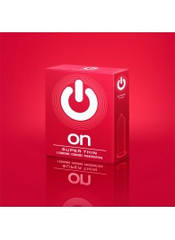 Супертонкие презервативы ON) Super Thin - 3 шт. - ON) - купить с доставкой в Ачинске