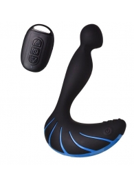 Чёрно-синий массажер простаты Erotist Third - Erotist Adult Toys - в Ачинске купить с доставкой