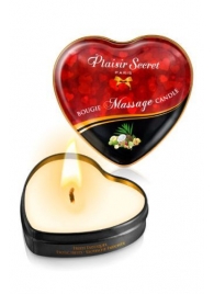 Массажная свеча с ароматом экзотических фруктов Bougie Massage Candle - 35 мл. - Plaisir Secret - купить с доставкой в Ачинске