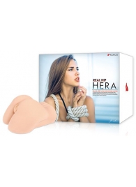 Мастурбатор-полуторс Hera RealHip - KOKOS - в Ачинске купить с доставкой