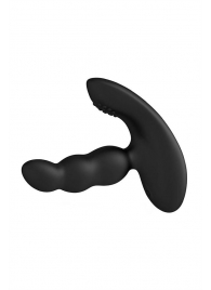 Черный силиконовый стимулятор простаты Levett Nitoc с пультом ДУ - Levett - в Ачинске купить с доставкой