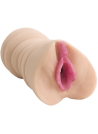 Мастурбатор-вагина Sasha Grey UltraSKYN Cream Pie Pocket Pussy - Doc Johnson - в Ачинске купить с доставкой