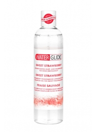 Лубрикант на водной основе с ароматом клубники SWEET STRAWBERRY - 300 мл. - Waterglide - купить с доставкой в Ачинске