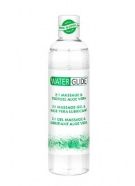 Гель-смазка 2-в-1 MASSAGE   LUBRICANT ALOE VERA - 300 мл. - Waterglide - купить с доставкой в Ачинске