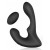 Черный силиконовый вибромассажер простаты с пультом ДУ - Sex Expert - в Ачинске купить с доставкой