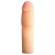 Телесная насадка-удлинитель на пенис PERFORMANCE 1.5INCH COCK XTENDER - 16 см. - Blush Novelties - в Ачинске купить с доставкой