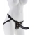 Чёрный с золотом женский страпон Designer Strap-On - Pipedream - купить с доставкой в Ачинске