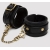 Черные оковы на ноги Bound to You Faux Leather Ankle Cuffs - Fifty Shades of Grey - купить с доставкой в Ачинске