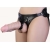 Гигантский фаллоимитатор на присоске в комплекте с трусиками - 26 см. - LOVETOY (А-Полимер) - купить с доставкой в Ачинске