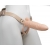 Телесный фаллопротез MEN STYLE с анальным стимулятором - 17,5 см. - LOVETOY (А-Полимер) - купить с доставкой в Ачинске
